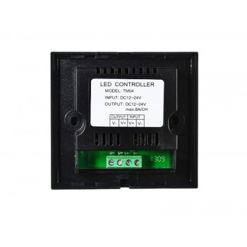 Стационарный touch диммер 8A 96W 12V black